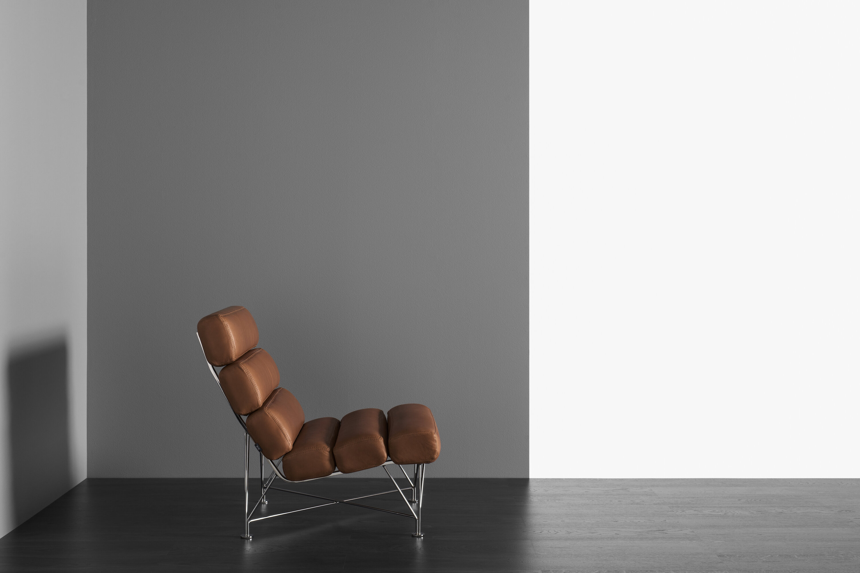 Spider chair chrome dakota 24